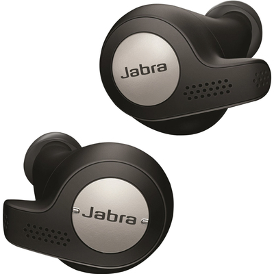 Jabra Elite Active 65t true wireless earbuds titanium black