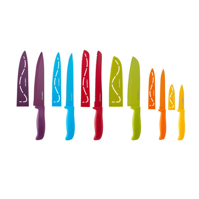 Farberware 12-Piece Non-Stick Resin Cutlery Knife Set