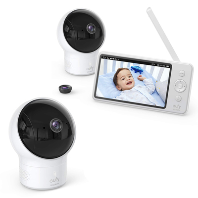 Eufy Security 720p video baby monitor with free add-on camera