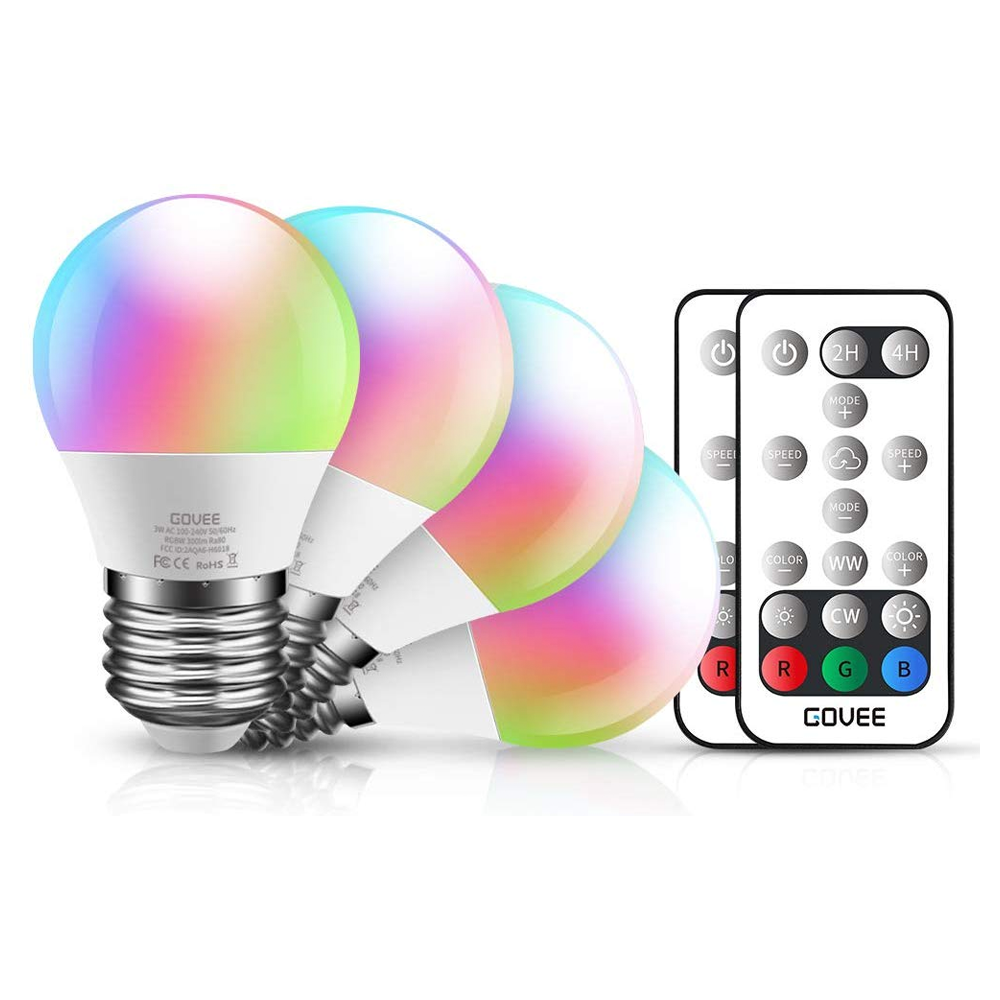 color changing incandescent light bulb