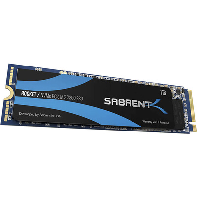 Sabrent Rocket 1TB to 4TB internal and external solid state drives