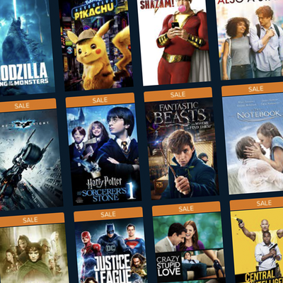 4K UHD Film Flash Sale at Vudu