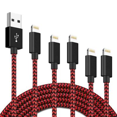Idison MFi-certified Lightning Cable (5-pack)