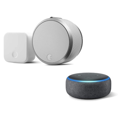 August Smart Lock Pro + Amazon Echo Dot
