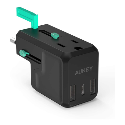 Aukey Universal USB-C Travel Plug Adapter