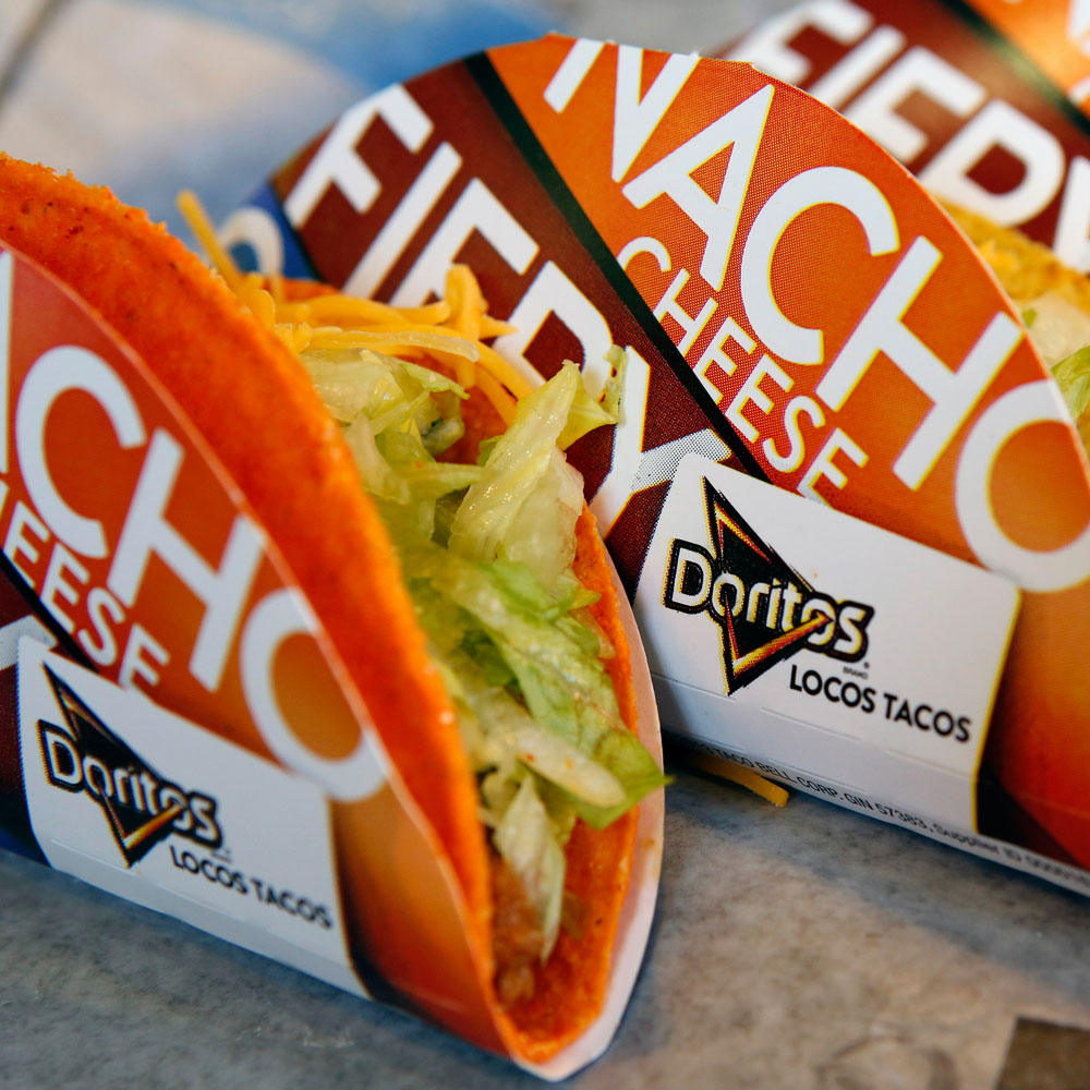 taco bell doritos locos taco review