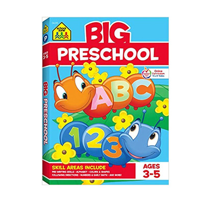 School Zone Big Preschool Workbook