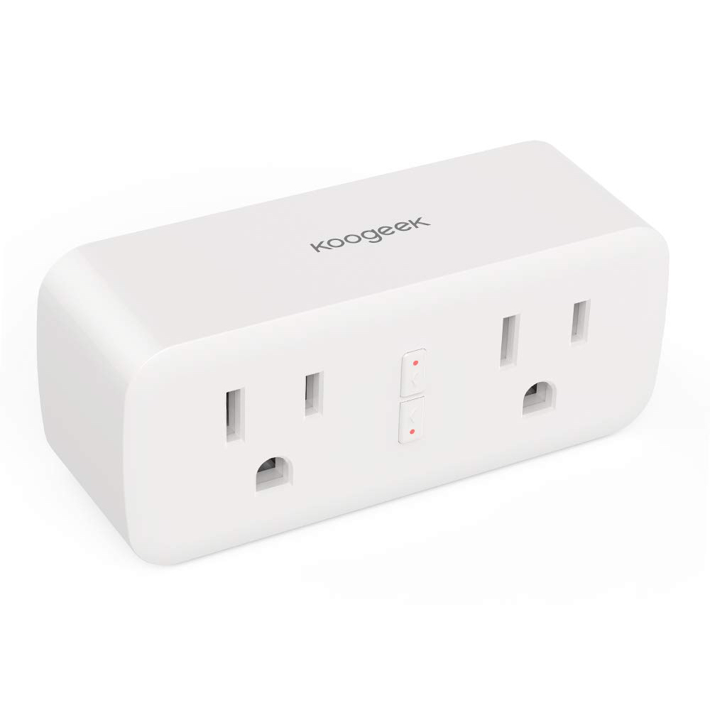 Turn one dumb outlet into two smart ones with this discounted 2in1