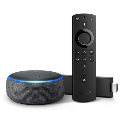 Fire TV Stick 4K bundle with Echo Dot