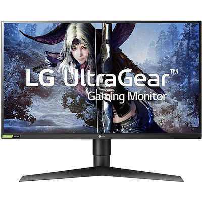 LG 27GL850-B 27-inch Ultragear Nano IPS G-Sync compatible gaming monitor
