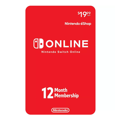 Nintendo Switch Online 1-year Membership