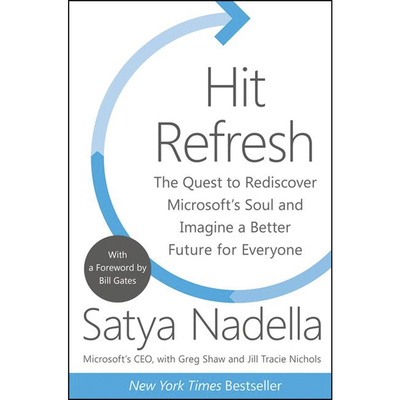 Hit Refresh paperback book