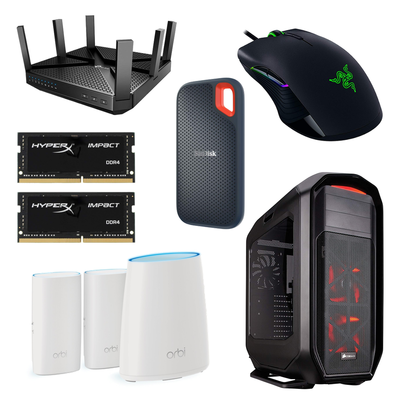 Make the most of hefty discounts on PC components and accessories from big-name brands today only