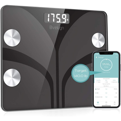 Posture+ smart digital body fat bathroom scale