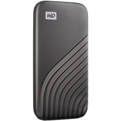 WD My Passport 500GB USB-C portable solid state drive