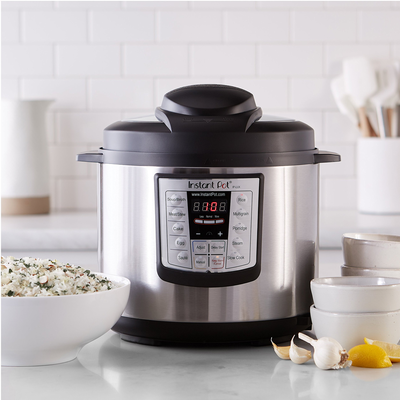 Instant Pot LUX60 6-quart 6-in-1 Multi-Use Programmable Pressure Cooker