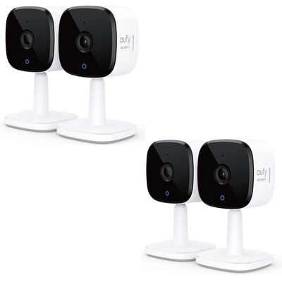 Eufy Security 2K plug-in indoor security camera 4-pack