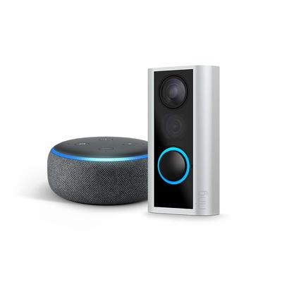 Ring Peephole Cam + Echo Dot