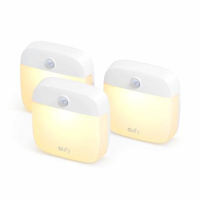 Eufy Lumi 2nd-Generation Stick-On Night Light, 3-pack