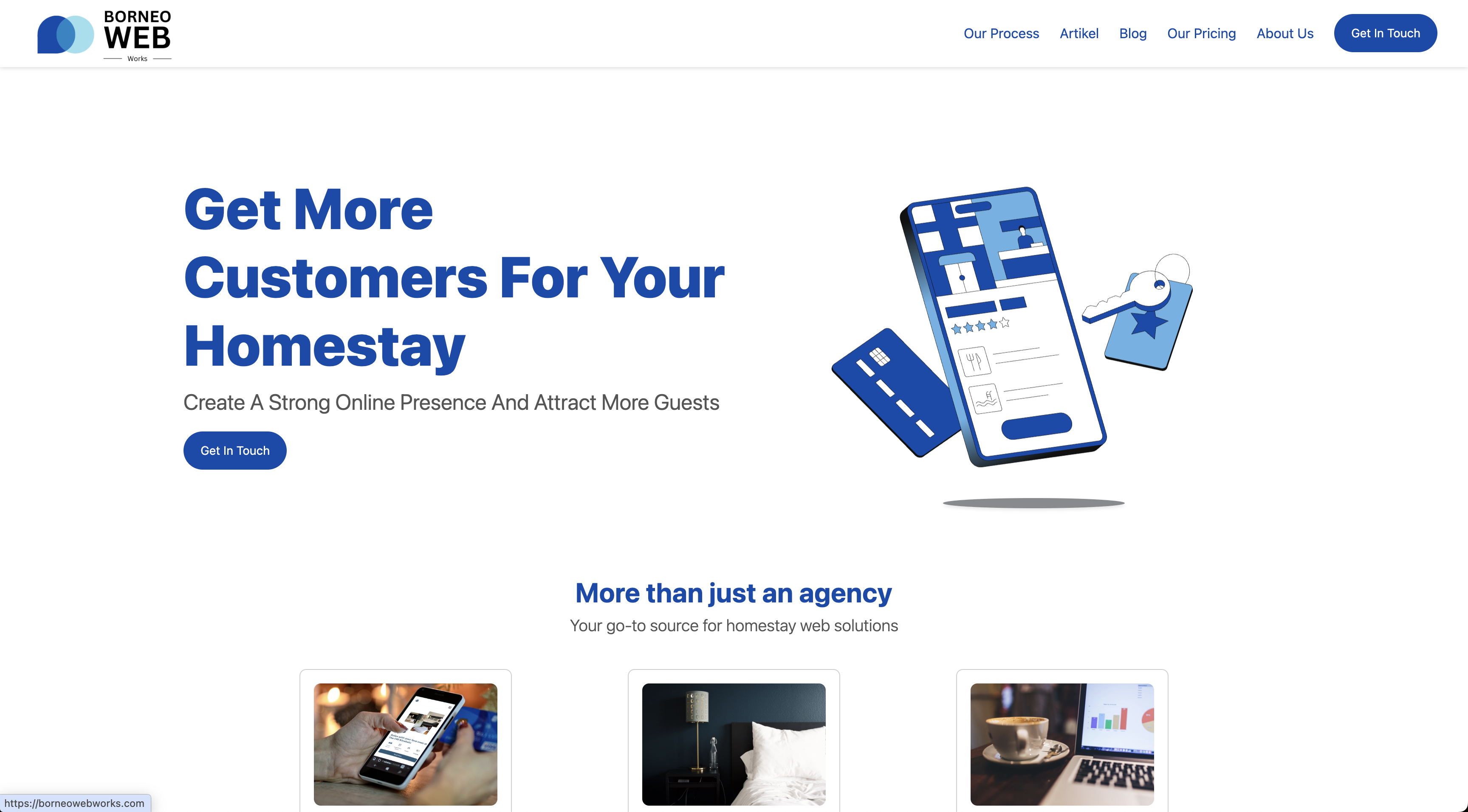 Borneo Web Works - Website builder for homestays
