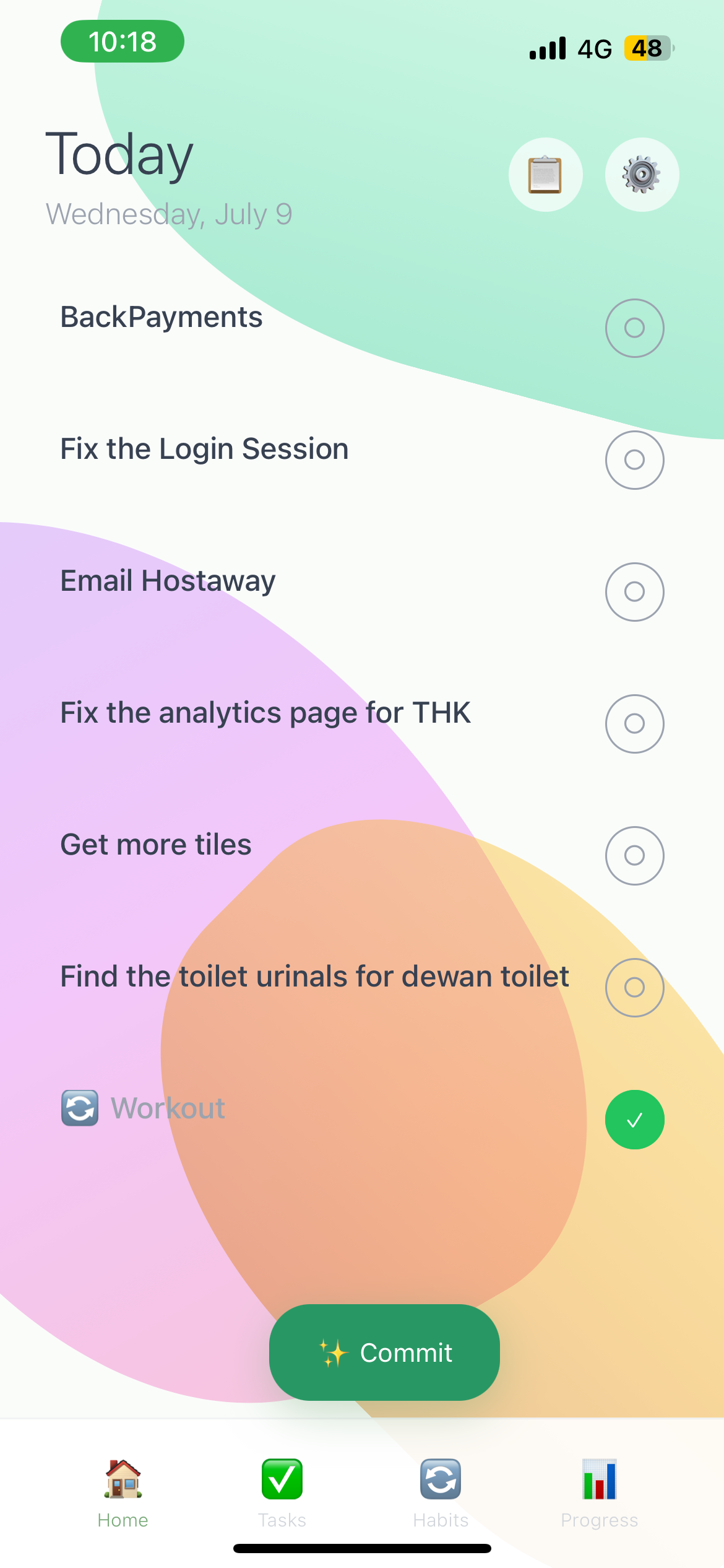 Ekko - Todo app with AI assistant