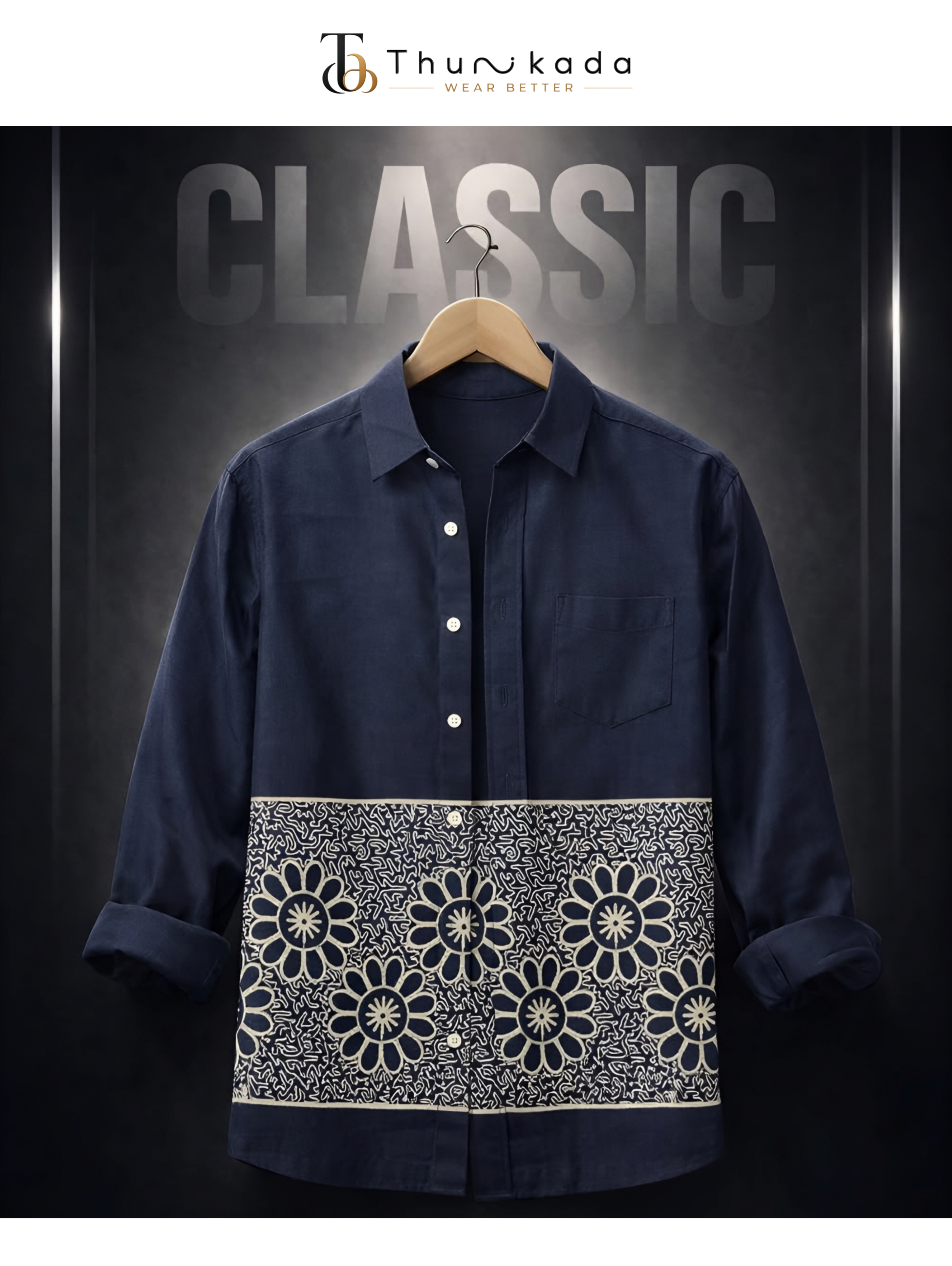 Ethnic Mandala Border Shirt thumbnail 4