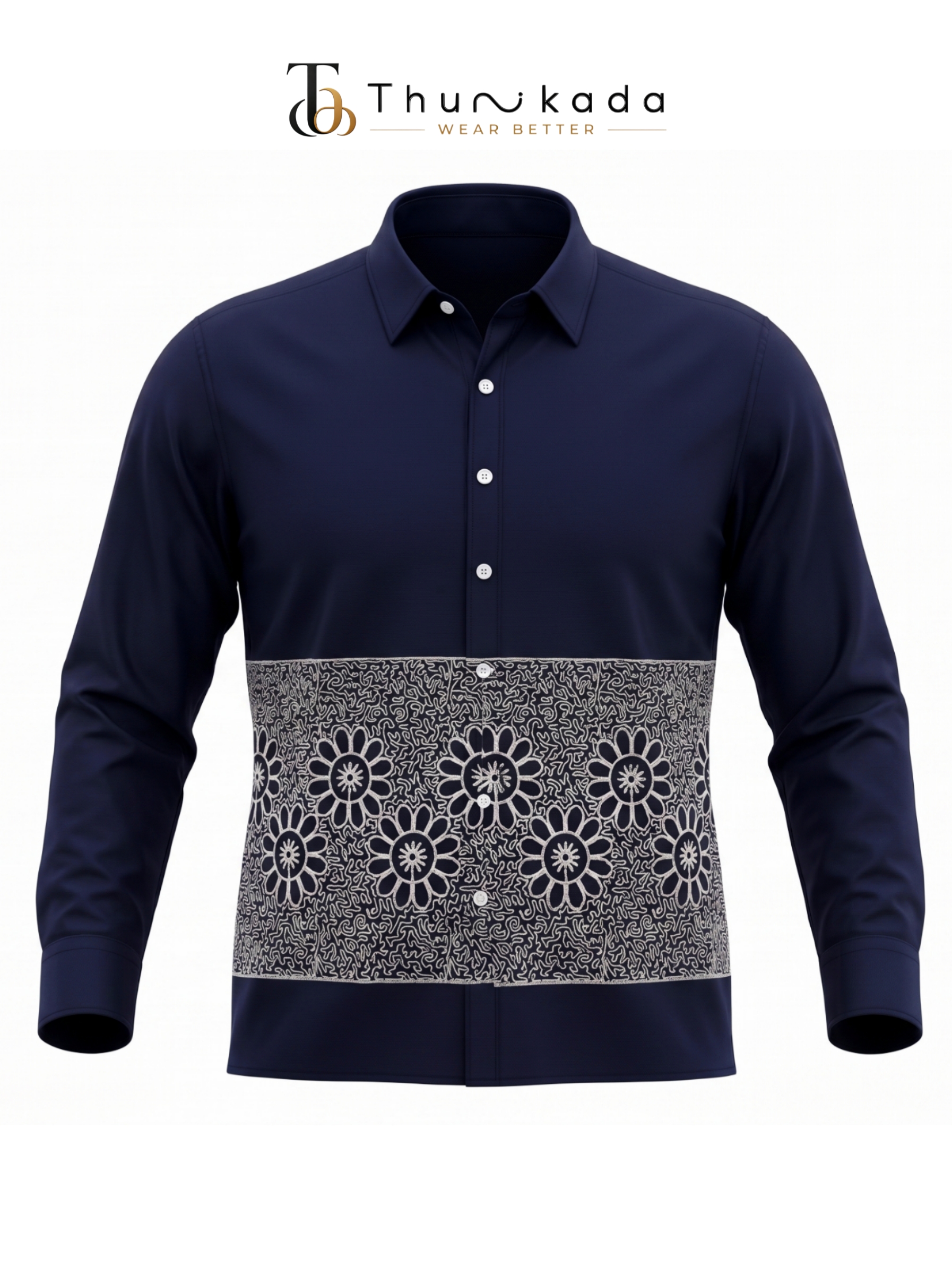 Ethnic Mandala Border Shirt
