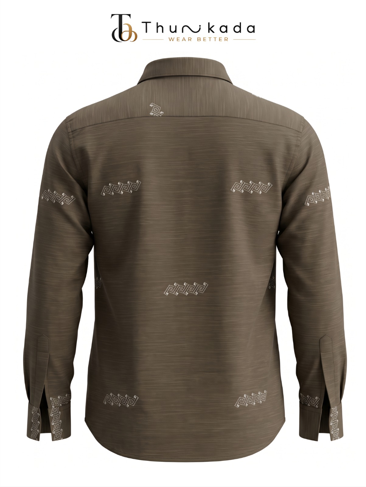 Textured Minimalist Casual Shirt thumbnail 3