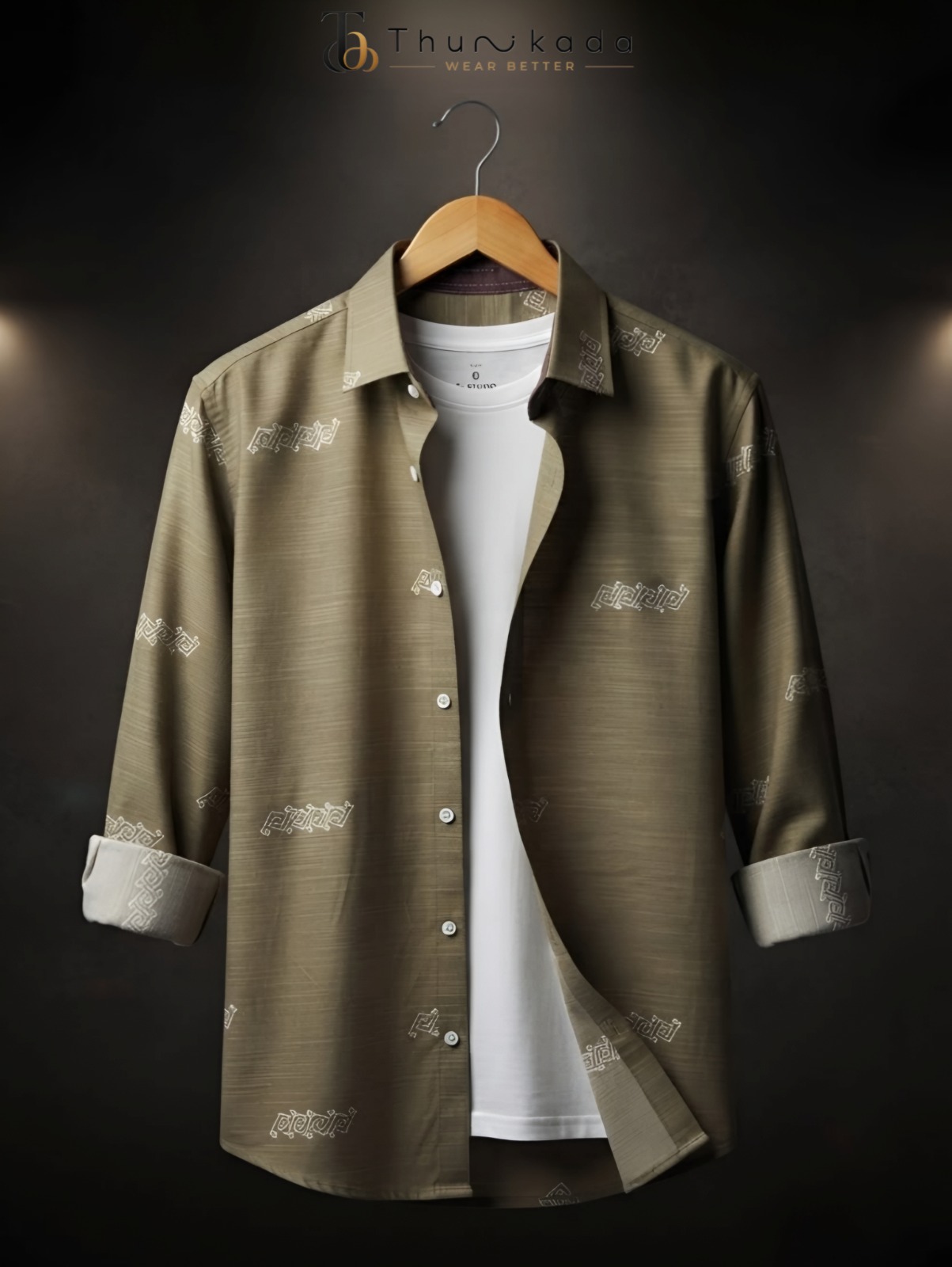 Textured Minimalist Casual Shirt thumbnail 4