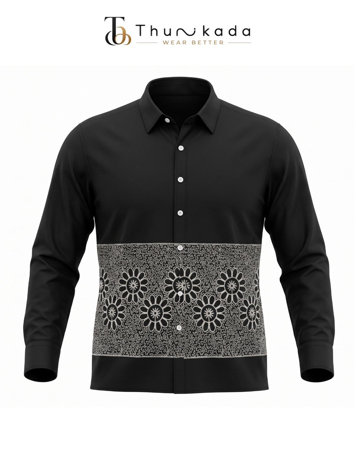 The Obsidian Thread Premium Shirt - Black thumbnail 1