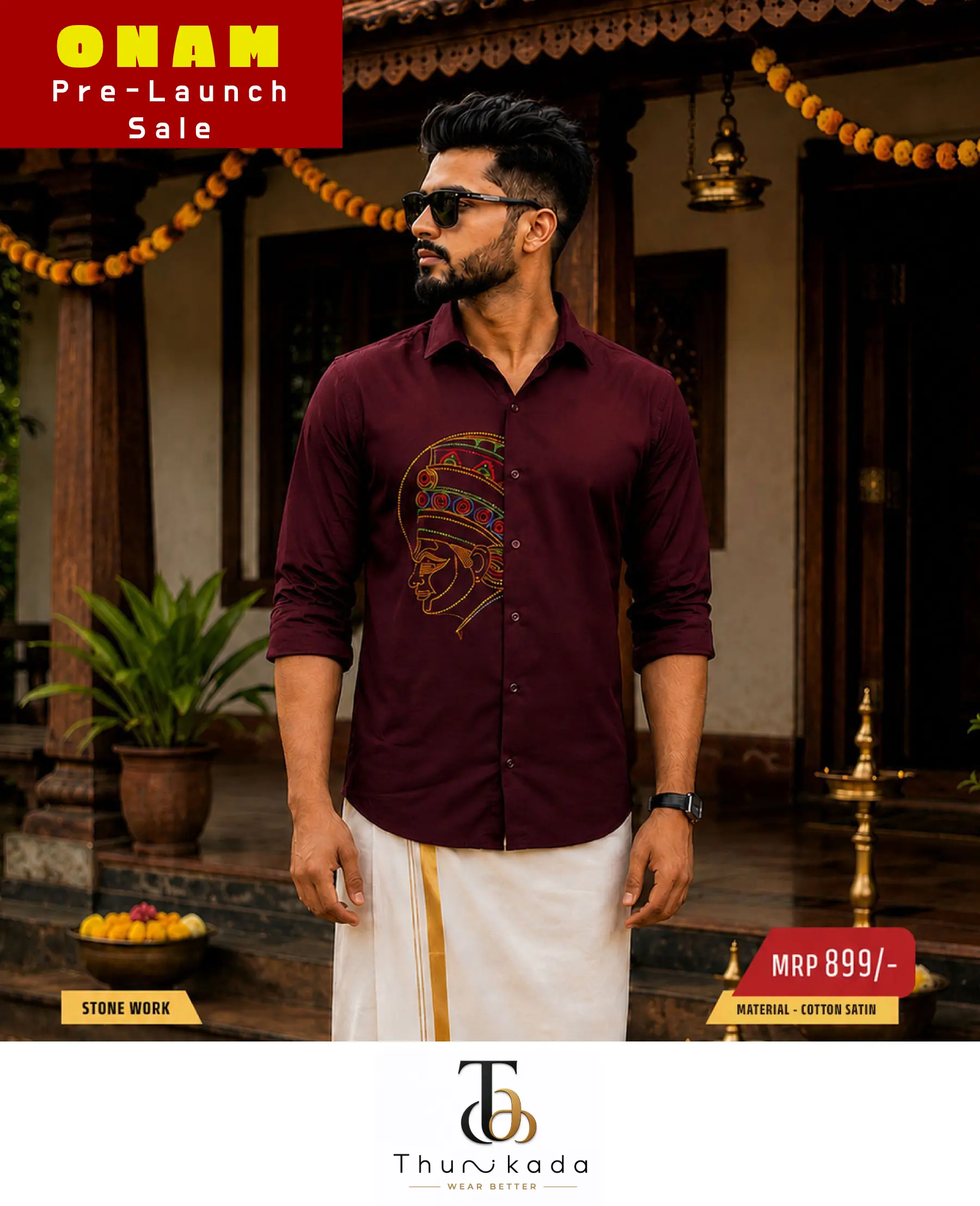 Aavani Thread Work - Oname Pre-Sale