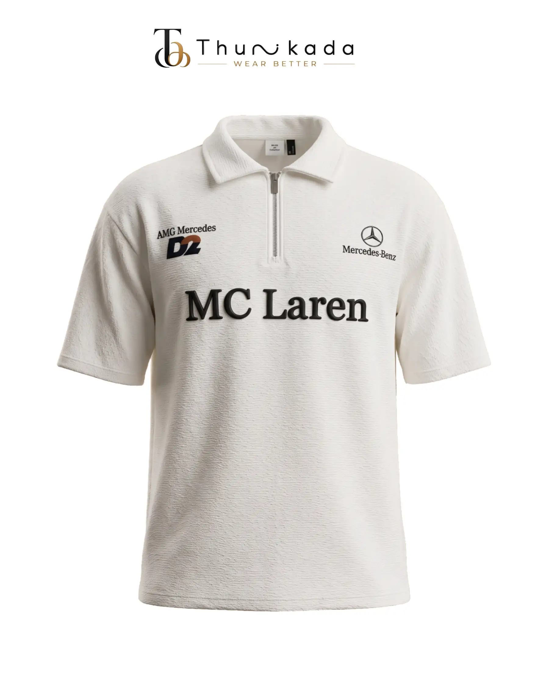 McLaren Graphic Off-White Polo T-Shirt