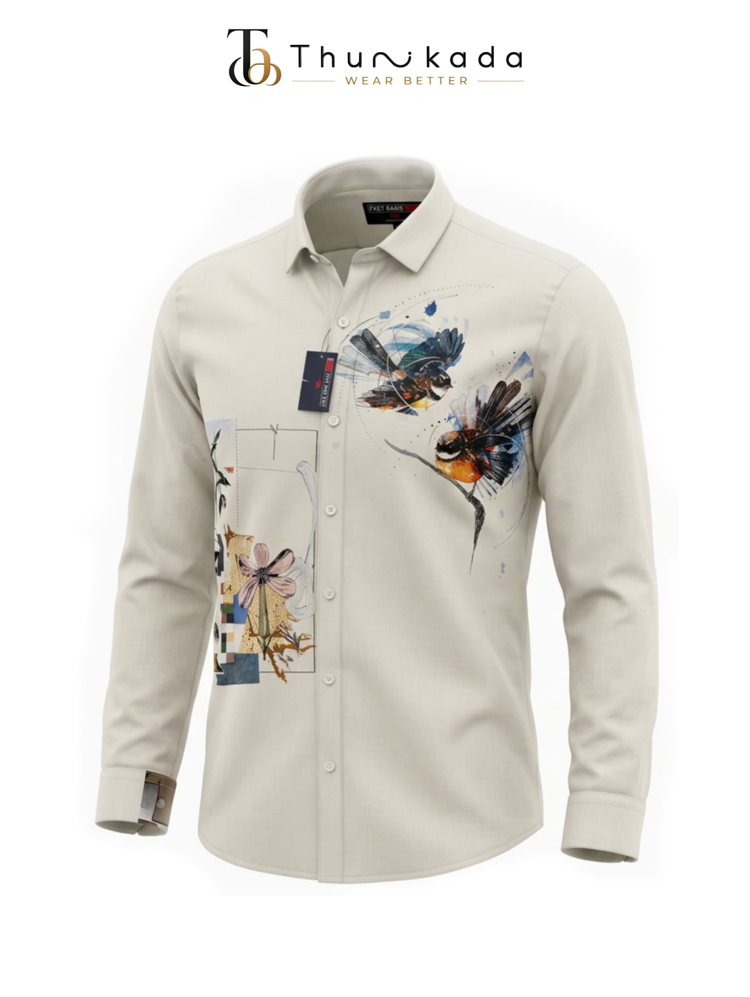 Abstract Art Printed Shirt