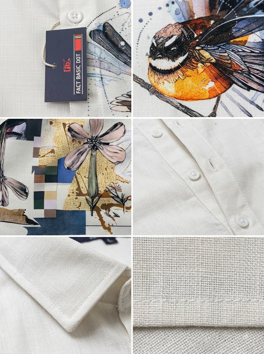 Abstract Art Printed Shirt thumbnail 2