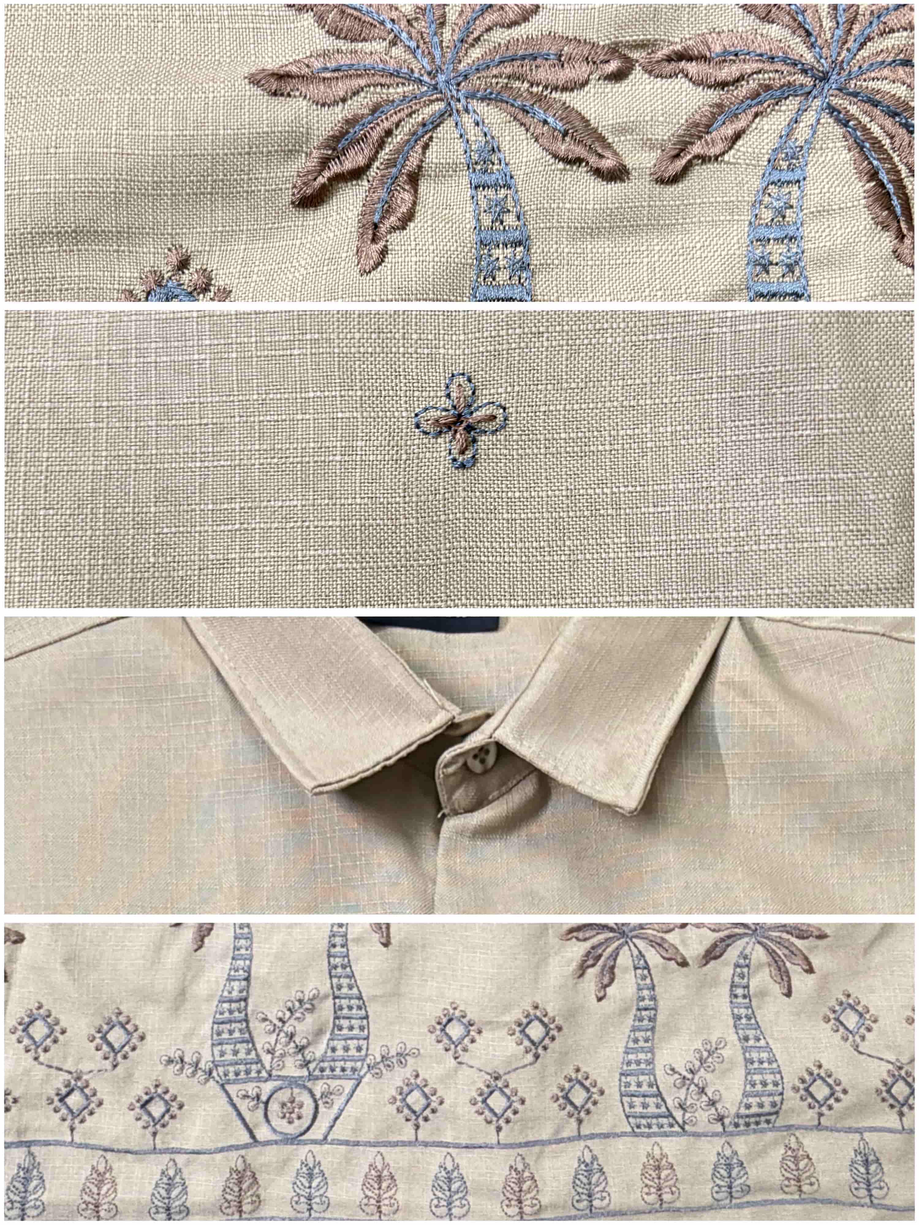 Palm Breeze Embroidered Shirt thumbnail 2