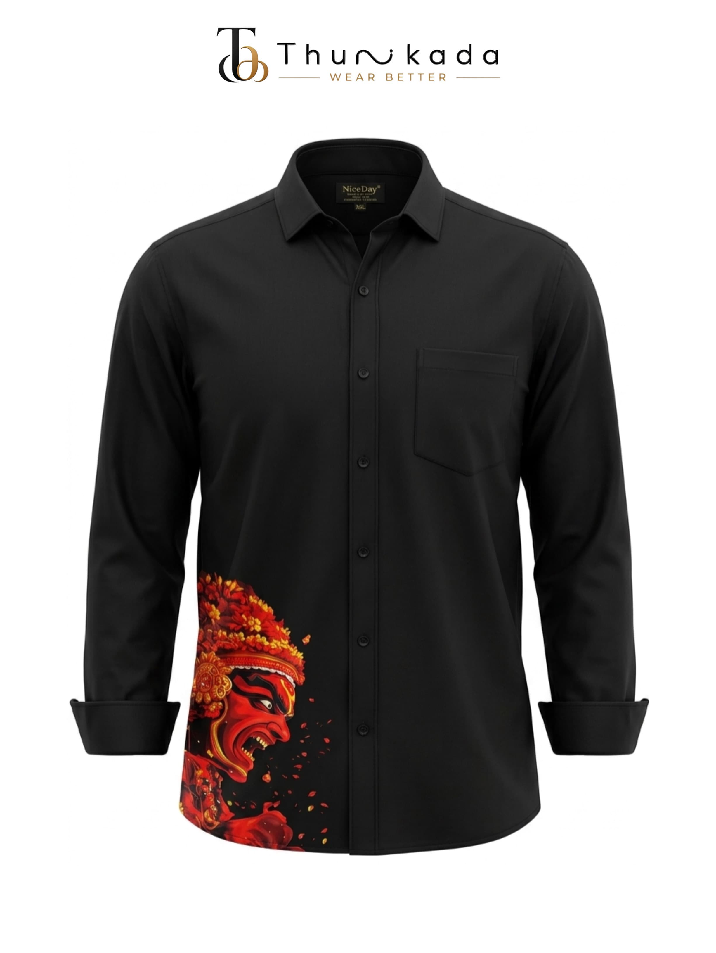 Flame Art Casual Shirt