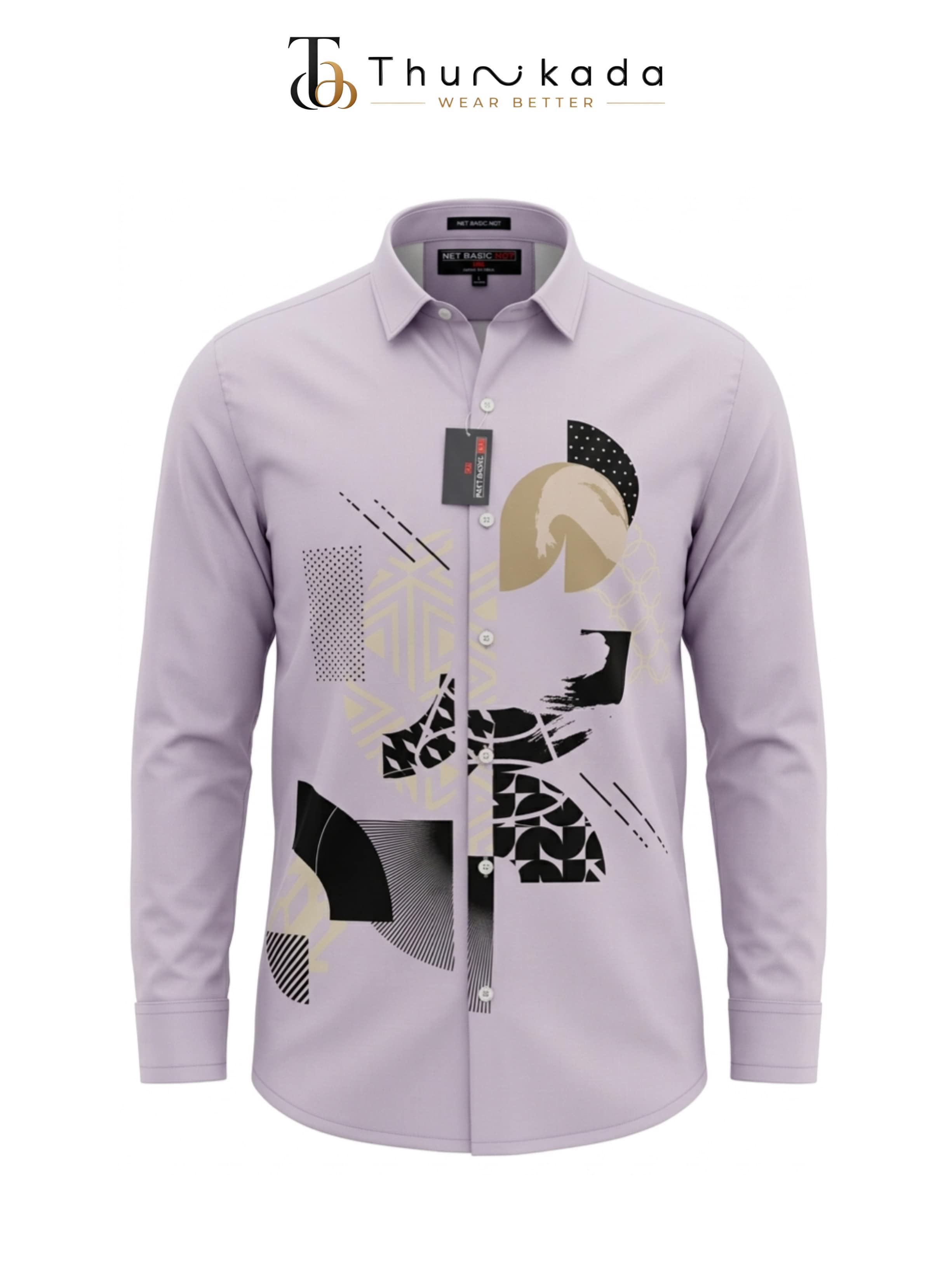 Urban Abstract Printed Shirt