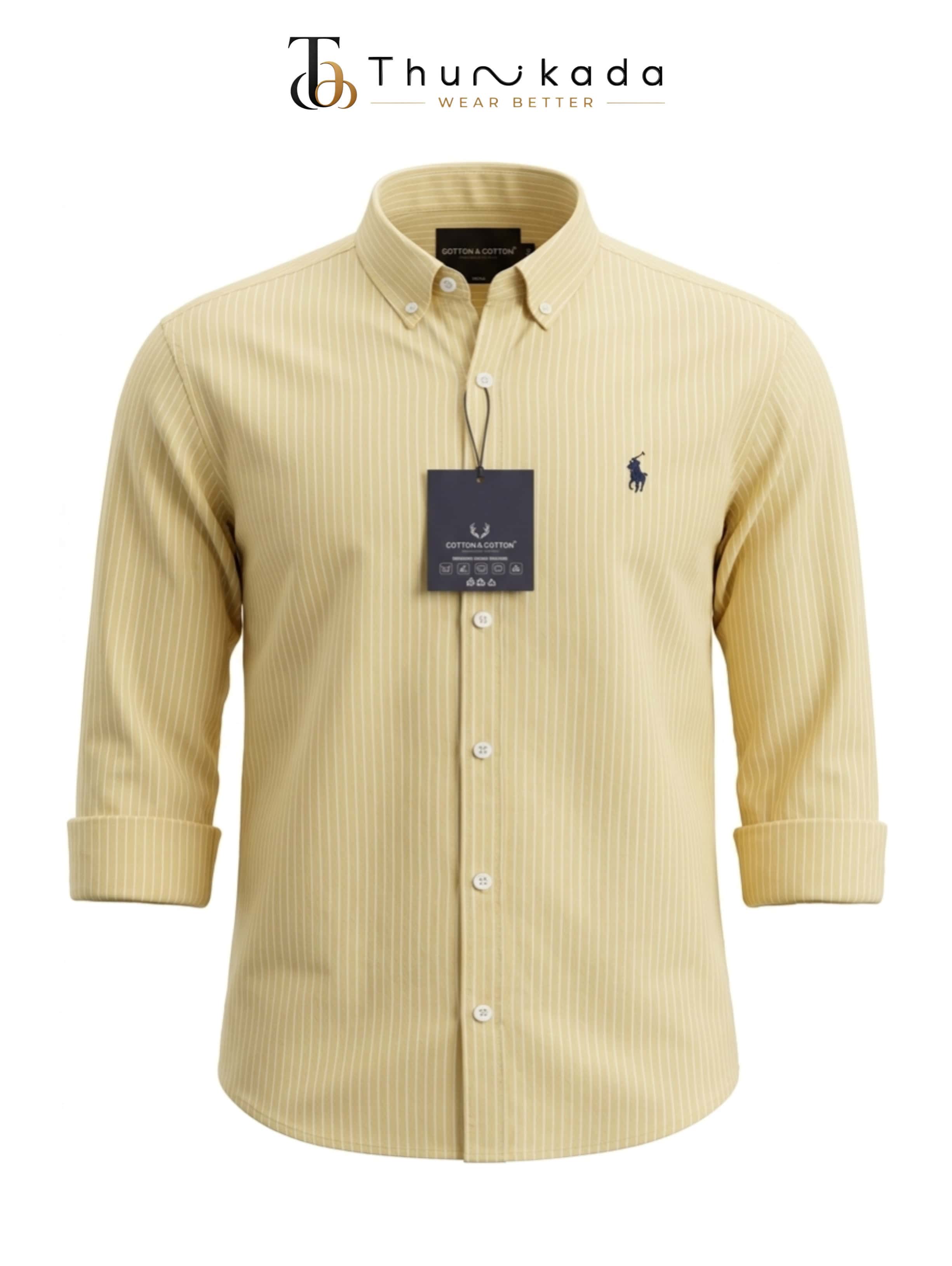 Ribbed Essential Casual Shirt
