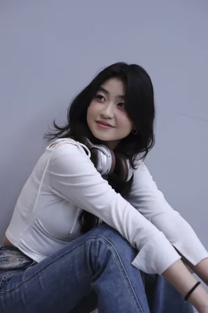 韓式長捲髮｜暗棕大波浪及腰長髮｜Gina｜TiAM 中壢中平店 2