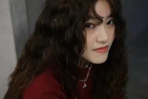 韓系羊毛捲長髮｜黑髮蓬鬆有個性｜Gina｜TiAM 中壢中平店 1