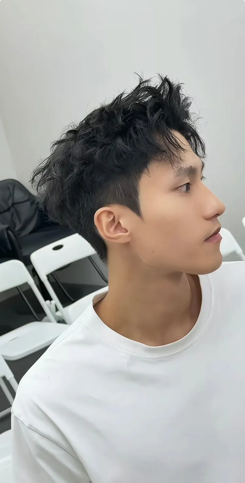 前刺｜男生短髮 紋理燙｜男士燙髮專門Mark｜TiAM 中壢中正店