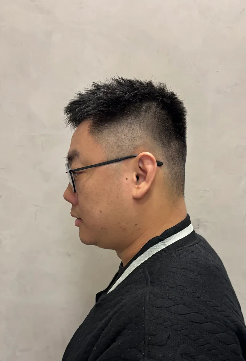男生俐落短髮｜兩側漸層清爽平頭風｜Sam｜TiAM 中壢中平店
