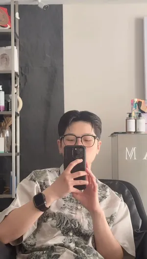 中壢男生紋理燙｜韓系短髮空氣瀏海修顏｜Henry｜TiAM 中壢中正店 1