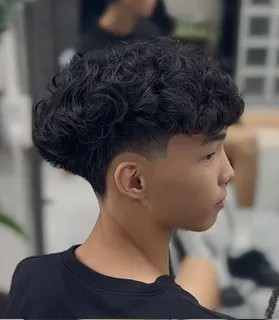 男生紋理碎蓋｜中褪黑短瀏海有型｜繁豪｜TiAM 中壢延平店 4
