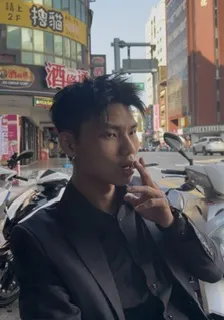 男生紋理碎蓋｜中褪黑短瀏海有型｜繁豪｜TiAM 中壢延平店 16