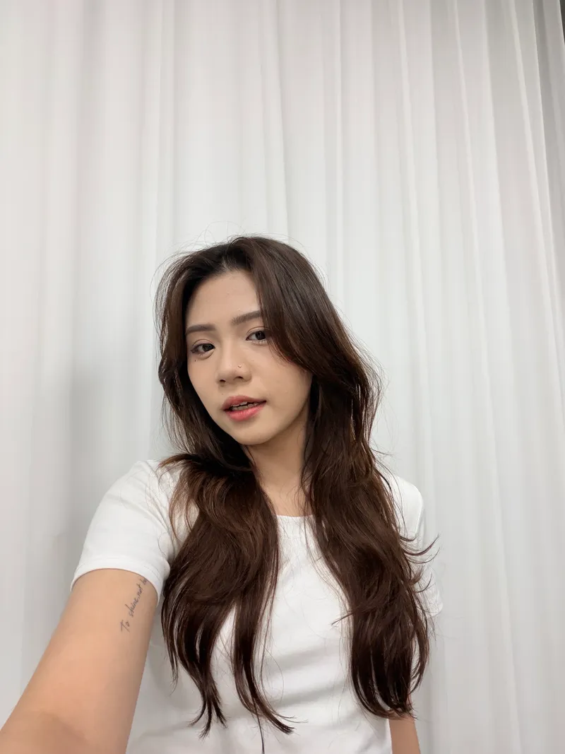 韓系大波浪燙｜棕色中分長髮女款｜繁豪Fan｜TiAM 中壢延平店