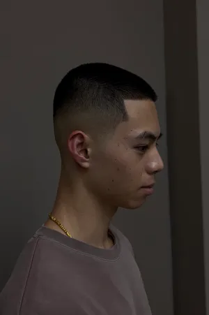 男生空氣感短燙｜自然黑蓬鬆紋理頭｜繁豪Fan｜TiAM 中壢延平店 20