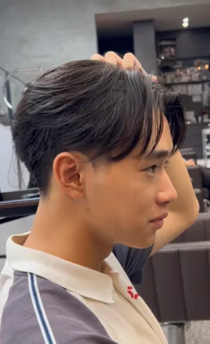 男生空氣感短燙｜自然黑蓬鬆紋理頭｜繁豪Fan｜TiAM 中壢延平店 25