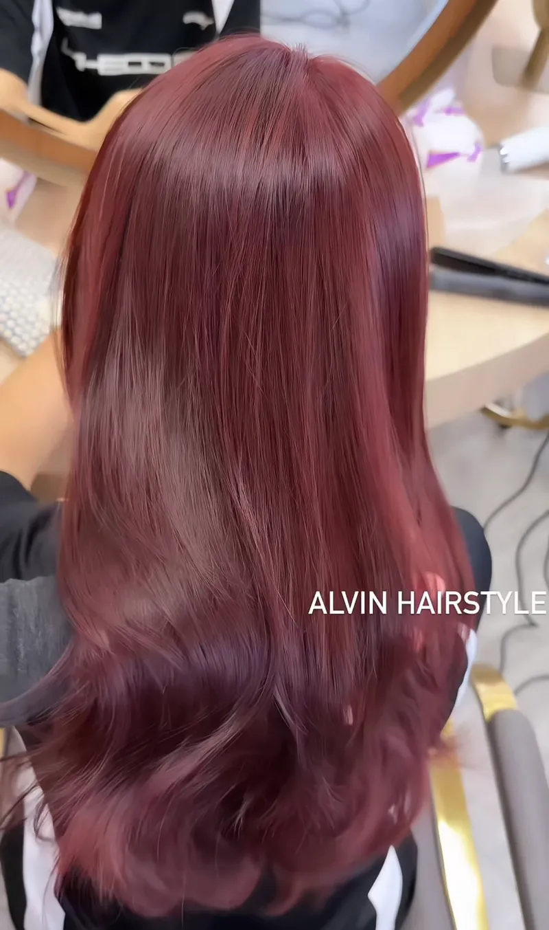中壢不漂染髮霧紗粉棕｜夏季提亮顯白｜Alvin 玟玟（療癒係髮型師）｜TiAM 中壢中平店