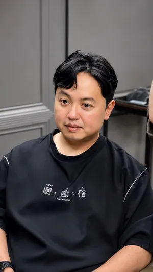 中壢男生剪髮｜黑髮斯文清爽眼鏡款｜Ann安安真心為你好｜TiAM 中壢延平店 3